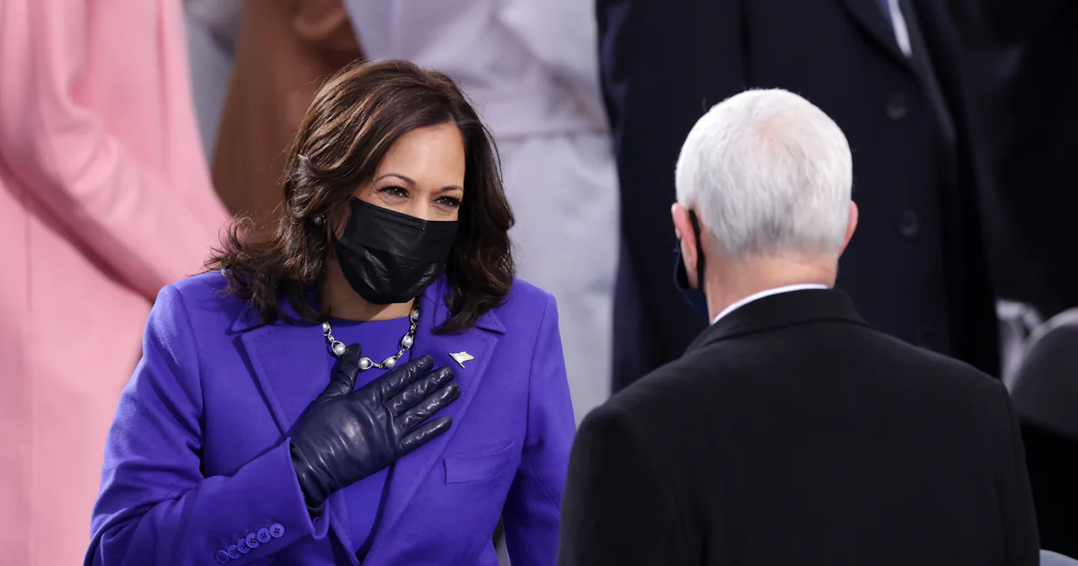 Kamala Harris’ Inauguration 2021 Outfit Has A Subtle Mixed Message