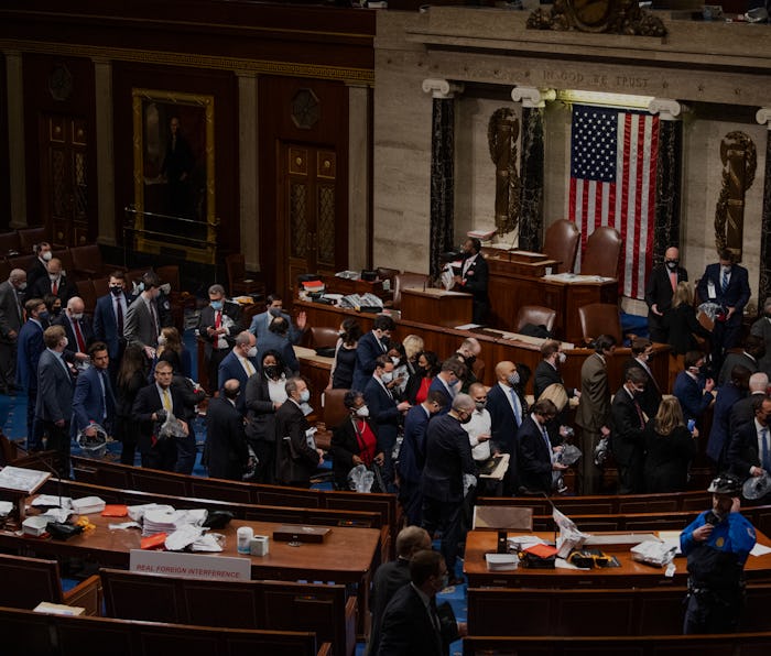 Floor of the House of Representatives.