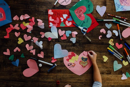 Valentine's Day crafting and activities