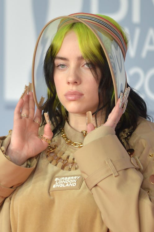 Billie Eilish detailed how the viral tank top photo impacted her body image. Photo via Getty Images