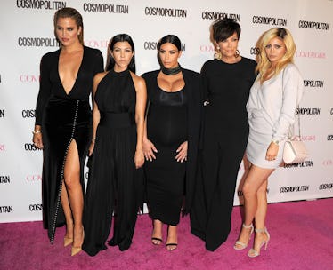 The KarJenner family hits the red carpet at an event for Cosmopolitan.