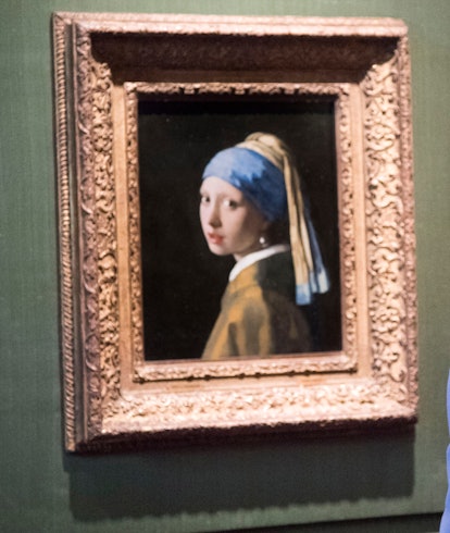 Johannes Vermeer's famous "Girl with a Pearl Earring" painting