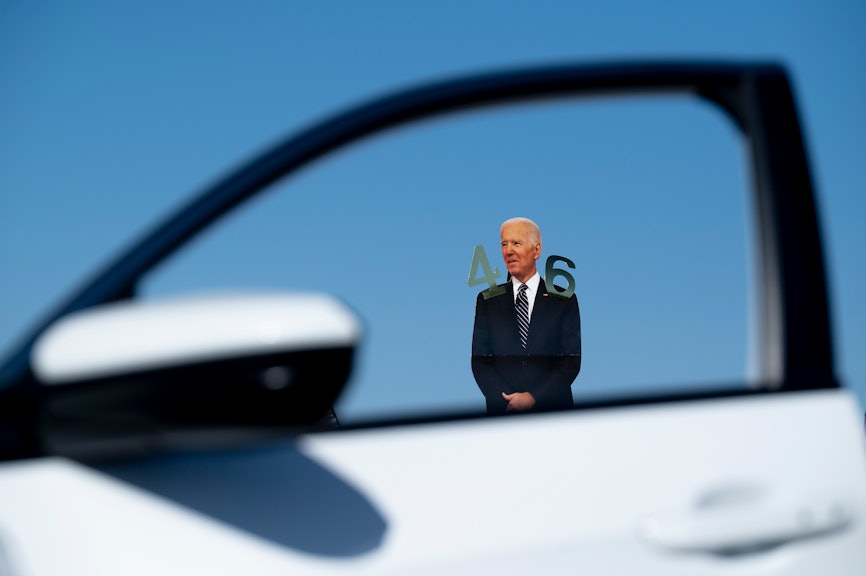 Joe Biden wants to buy the government 650,000 U.S.made electric vehicles
