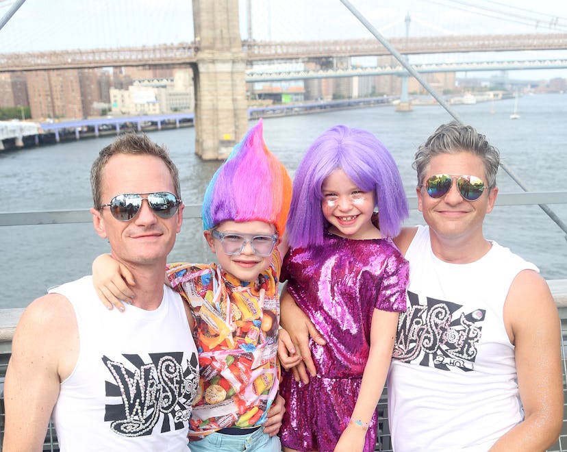Actor Neil Patrick Harris and husband David Burtka are finding creative ways to help their twins, Ha...