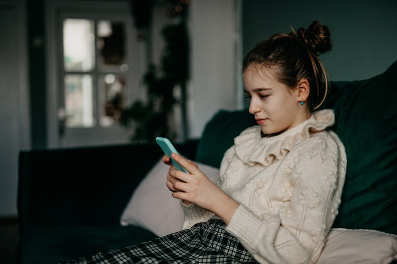 phone, lounging