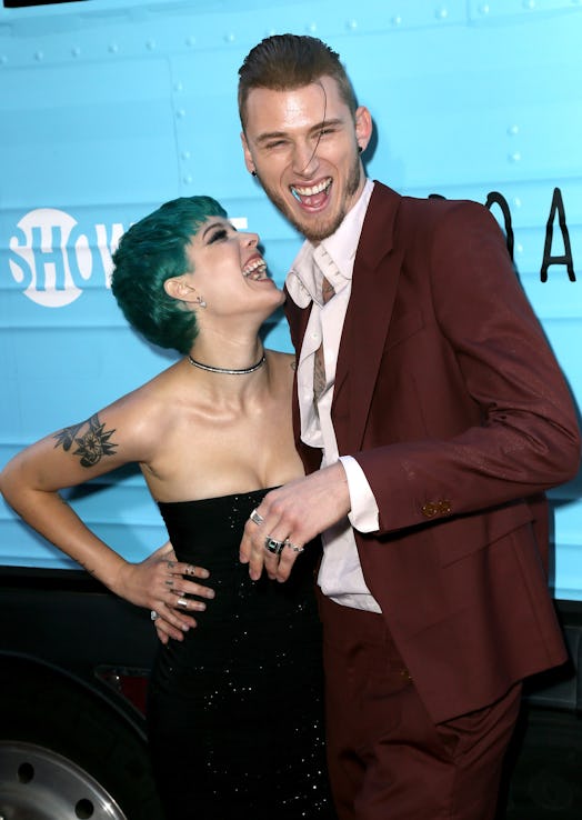 Halsey and Machine Gun Kelly. Photo via Getty Images