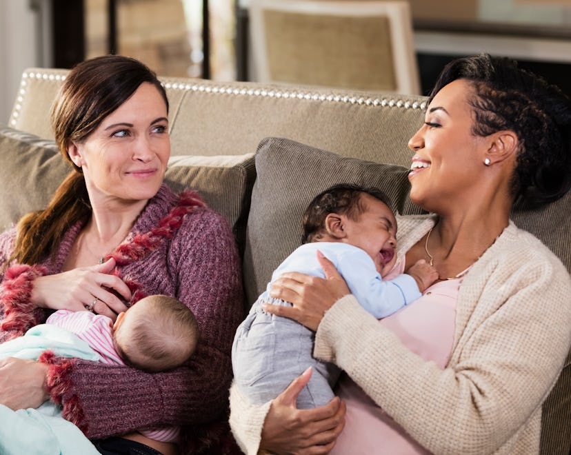 Experts explain that mom friends are important to have because they understand what you're going thr...