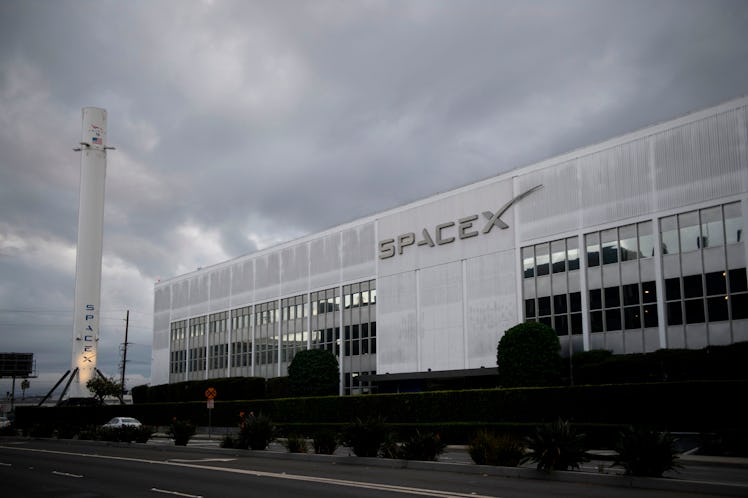 SpaceX headquarters building
