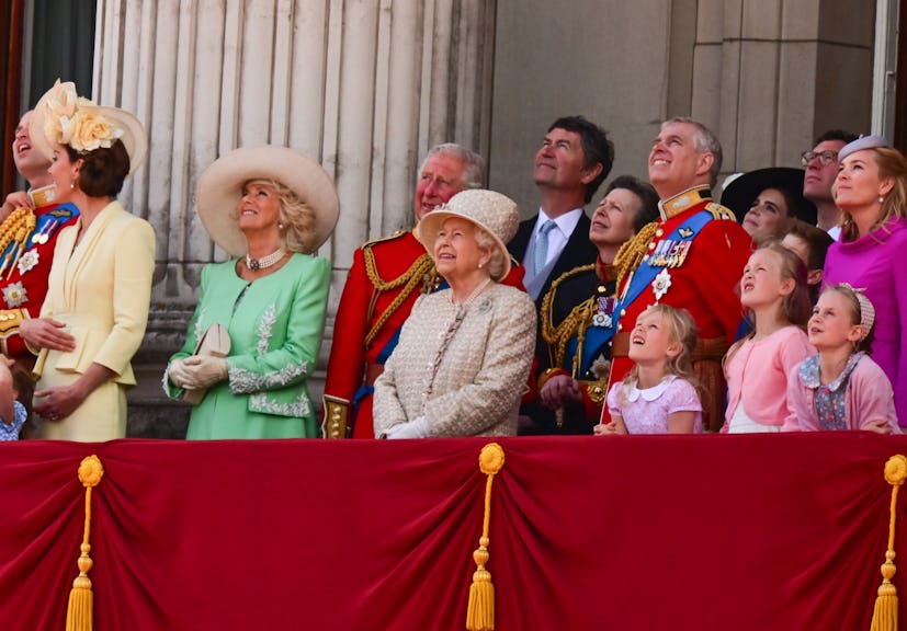 Queen Elizabeth at Trooping The Colour in 2015.