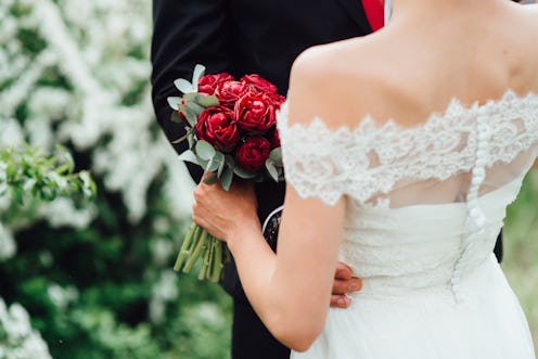 wedding, bride, groom