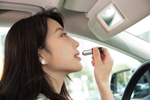 make up, beauty, car