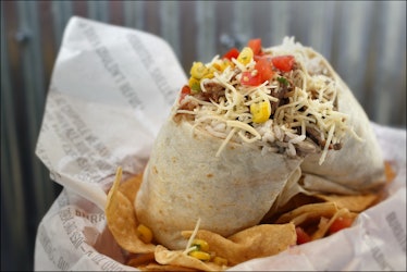 Here's how to make a Chipotle burrito at home. 