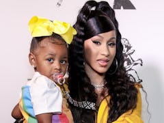 Cardi B and her daughter Kulture hit the red carpet.