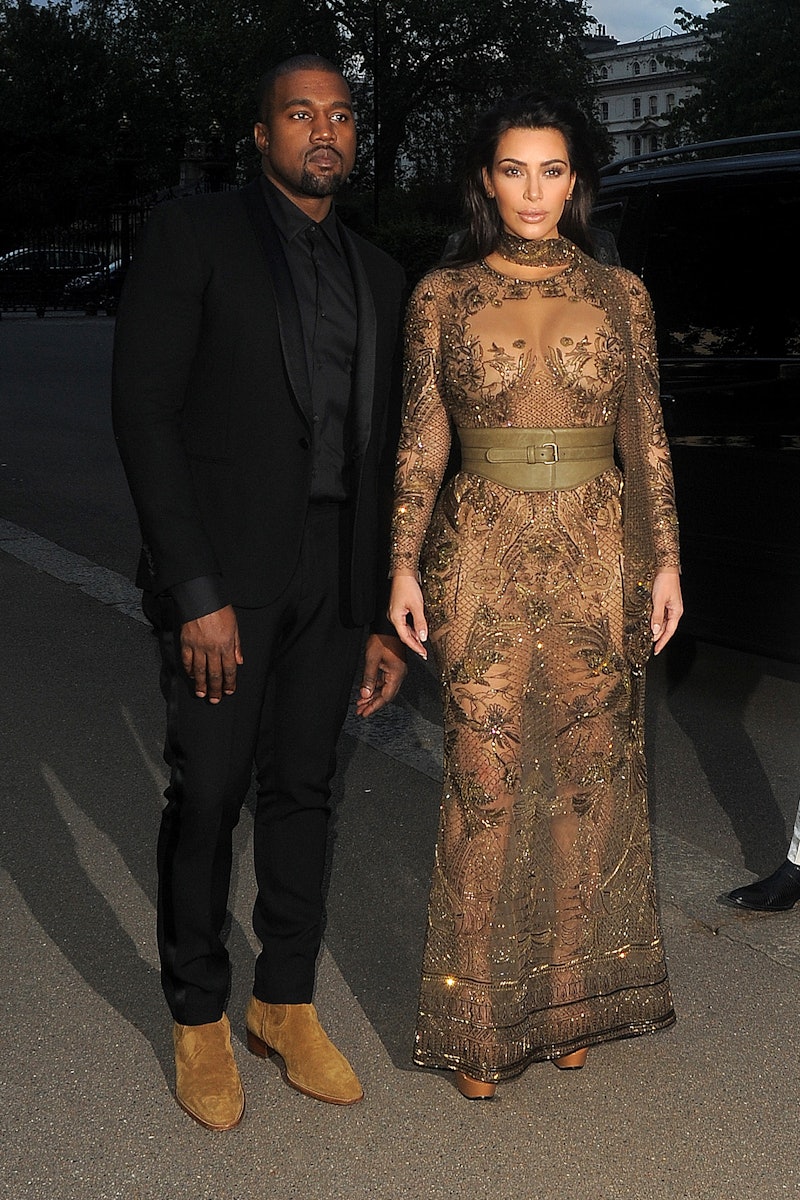 Will Kim Kardashian and Kanye West's divorce be on the family's new Hulu series? Photo via Getty Ima...