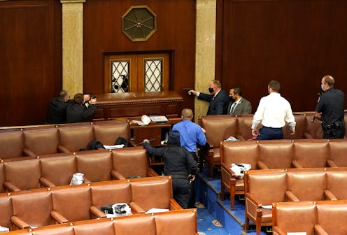 Police in the U.S. Capitol