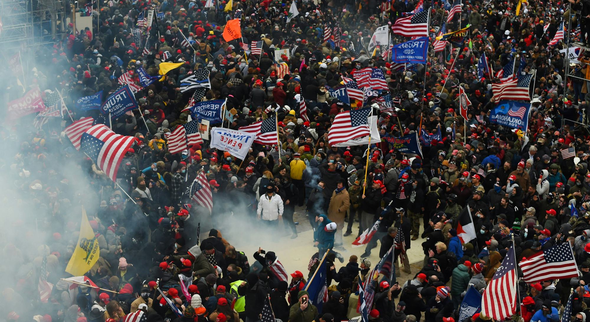 Photos Of ProTrump Insurrectionists At Capitol Building