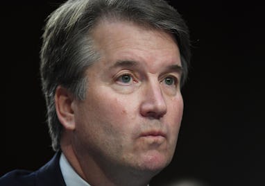 WASHINGTON, DC - SEPTEMBER 05: Supreme Court nominee, Brett Kavanaugh appears during a confirmation ...