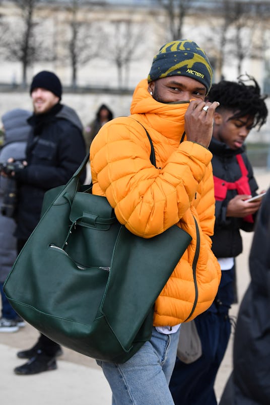 Frank Ocean attends the Louis Vuitton Menswear Fall/Winter 2019-2020 show as part of Paris Fashion W...