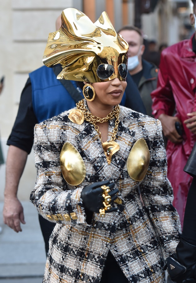 Cardi B's Paris Fashion Week Outfits Just Keep Getting Better