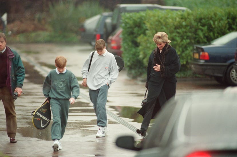 Prince Harry wearing a sweatsuit.