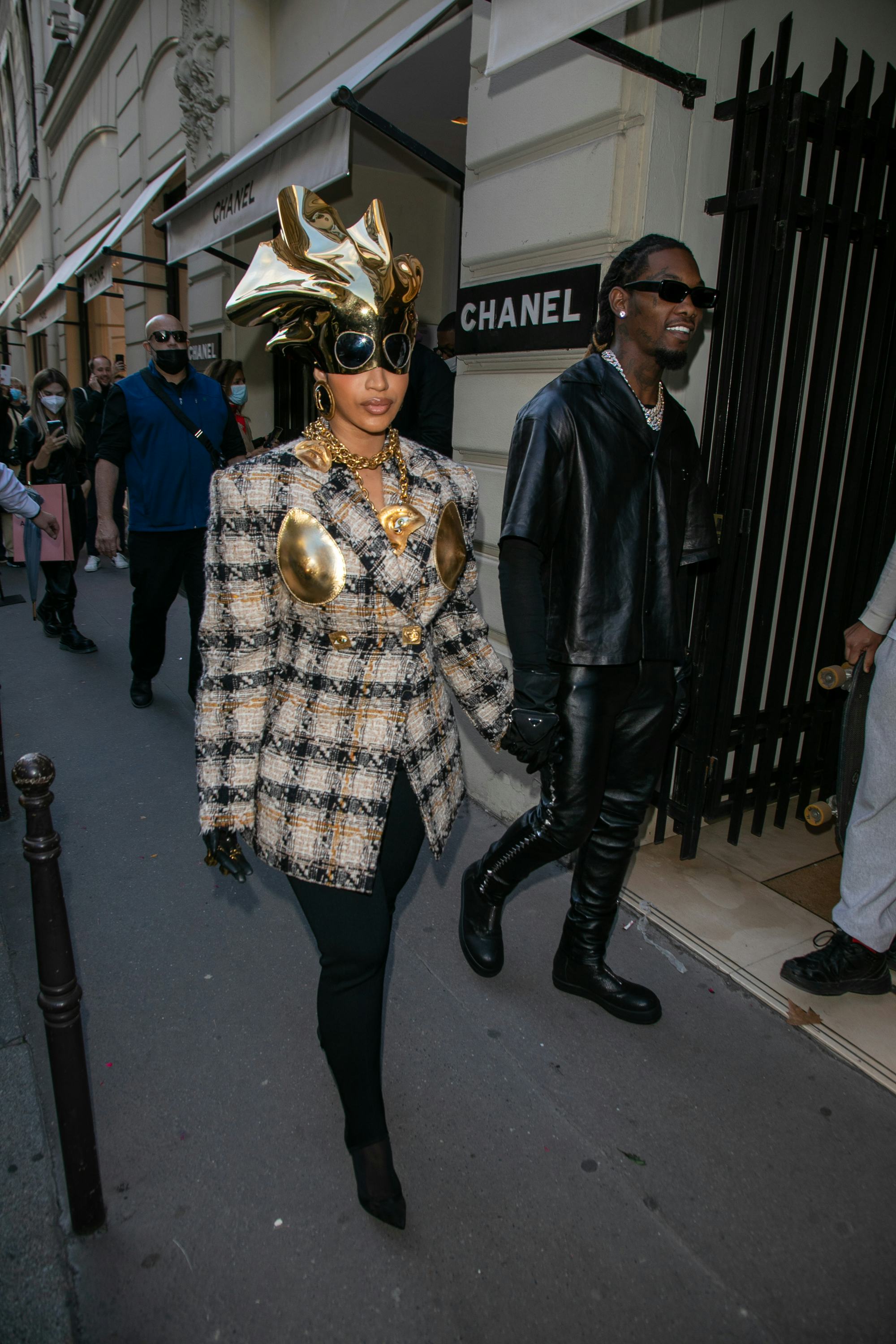 Cardi B's Paris Fashion Week Outfits Just Keep Getting Better