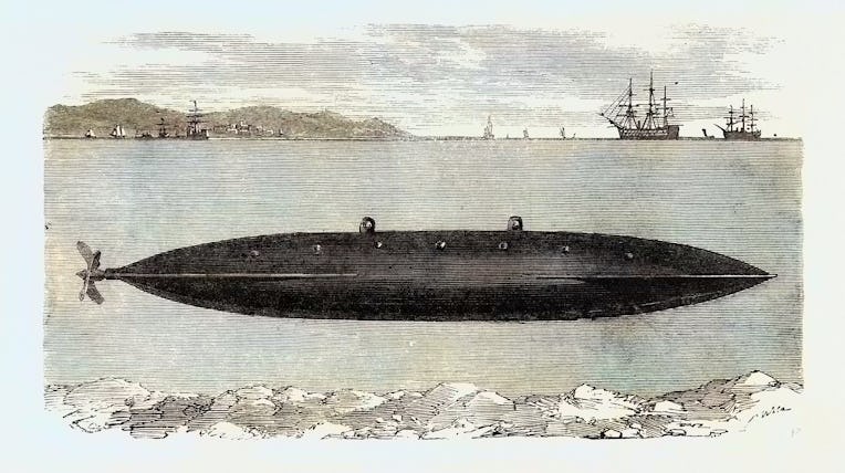 New Submarine Boat. (Photo by: Sepia Times/Universal Images Group via Getty Images)