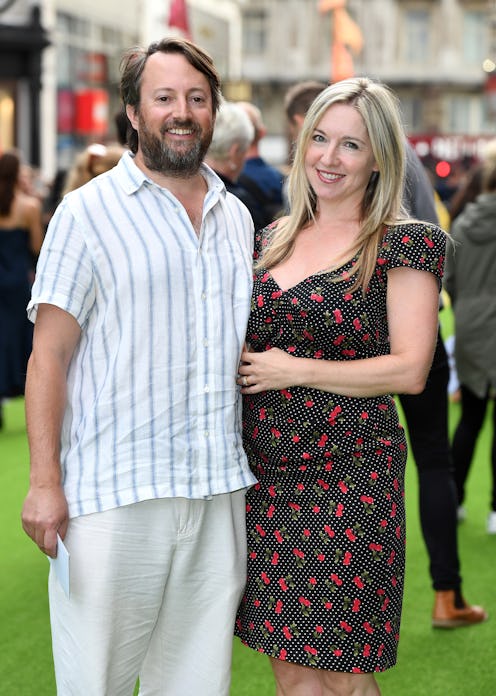 LONDON, ENGLAND - AUGUST 13:  David Mitchell and Victoria Coren Mitchell attend the World Premiere o...