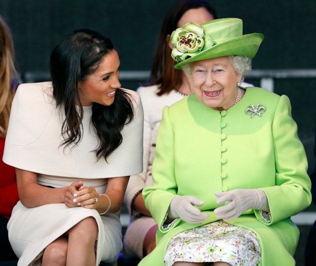 Meghan Markle made the Queen laugh.
