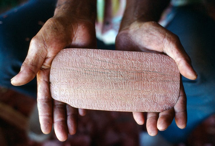 Rongorongo tablet Polynesia