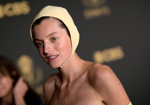 LONDON, ENGLAND - SEPTEMBER 19:  Emma Corrin attends the "The Crown" 73rd Primetime Emmys Celebratio...
