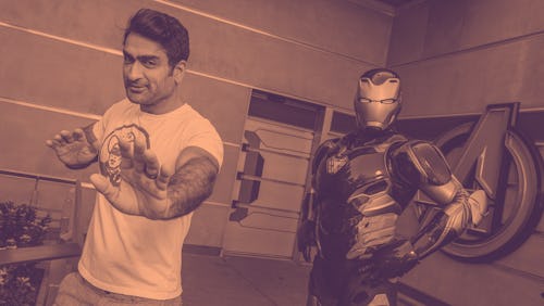 ANAHEIM, CA - AUGUST 30: In this handout photo provided by Disneyland Resort, actor Kumail Nanjiani,...