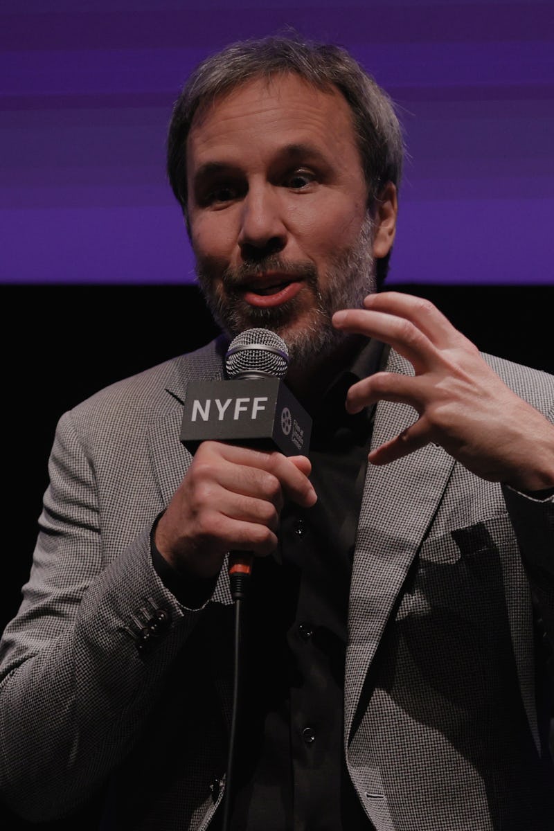NEW YORK, NEW YORK - OCTOBER 07:  Director Denis Villeneuve takes part in a Q&A following the U.S. p...