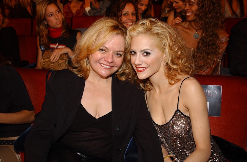 Brittany Murphy and her mom Sharon during the 2002 VH1 Vogue Fashion Awards.
