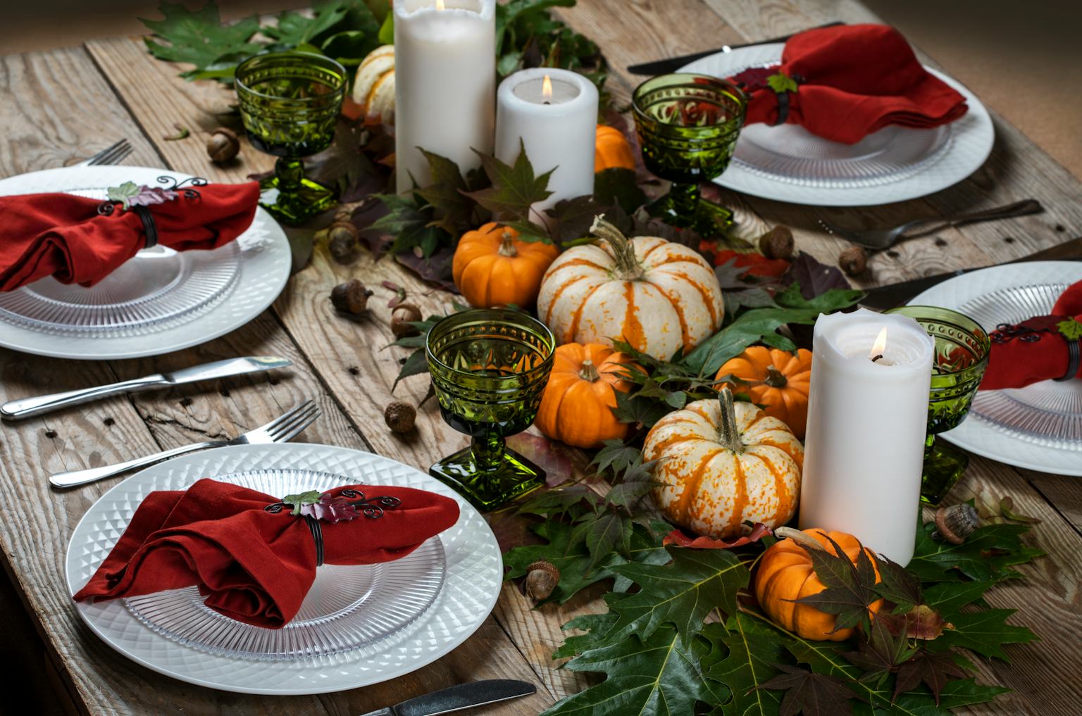 Beautiful Thanksgiving Centerpiece Ideas: Inspiration, Store-Bought ...