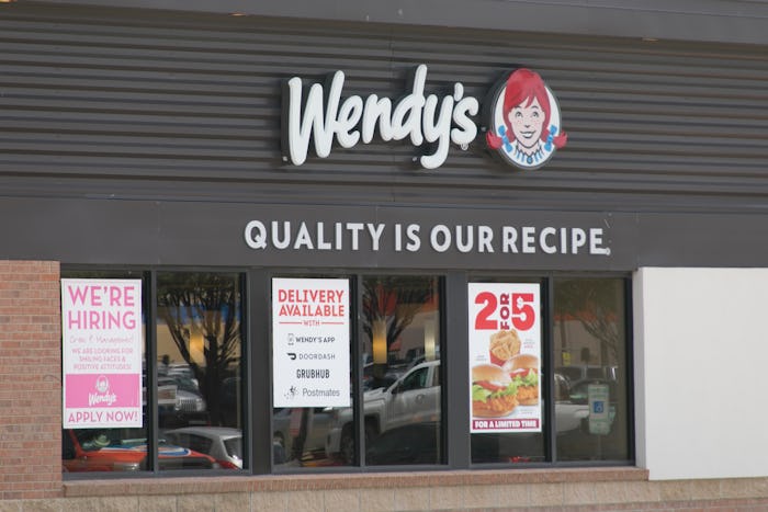 A Wendy's restaurant is seen in Plano, Texas, the United States, on July 2, 2020. NPC International,...