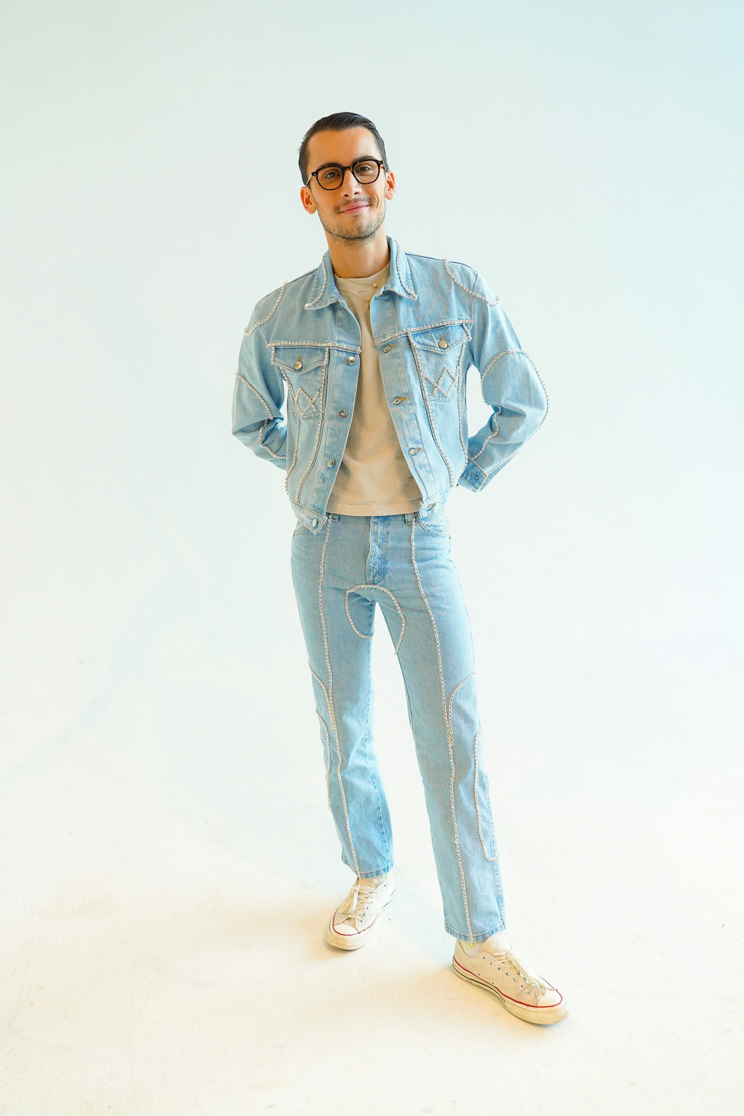 NEW YORK, NEW YORK - SEPTEMBER 10: Christian Cowan attends the Christian Cowan SS22 RUNWAY show duri...