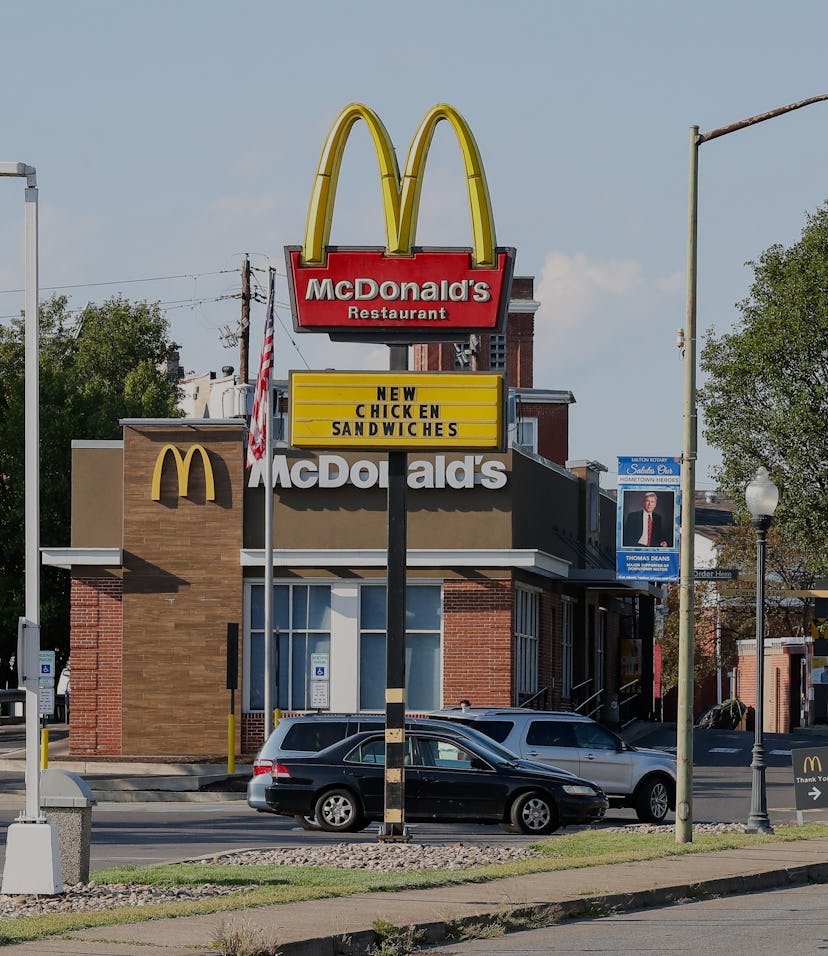 MILTON, PENNSYLVANIA, UNITED STATES - 2021/08/04: A McDonald's restaurant seen in Milton. (Photo by ...