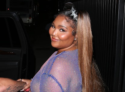 LOS ANGELES, CA - OCTOBER 12: Lizzo is seen on October 12, 2021 in Los Angeles, California. (Photo b...