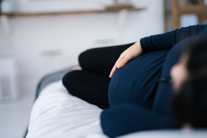 Sleeping on your left side during pregnancy is recommended by health experts.