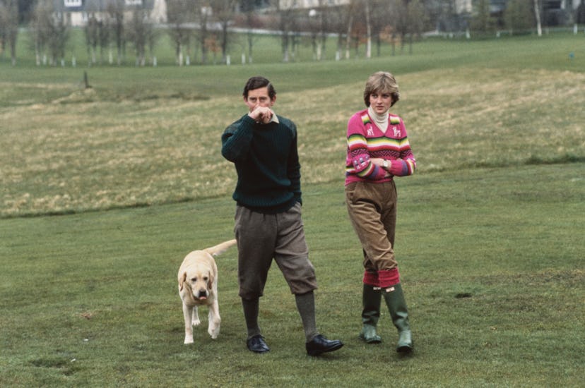 Princess Diana joined the royals at Balmoral.