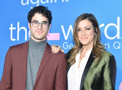 Darren Criss and Mia Swier's baby announcement on Instagram is so cute.