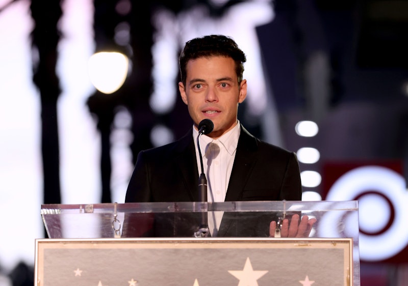 HOLLYWOOD, CALIFORNIA - OCTOBER 06: Rami Malek attends the Hollywood Walk of Fame Star Ceremony for ...