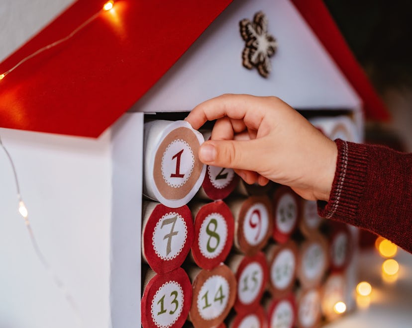 Photo taken in Genève, Switzerland of advent calendar