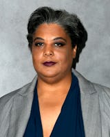 LOS ANGELES, CALIFORNIA - OCTOBER 12: Roxane Gay attends the 2019 Hammer Museum Gala In The Garden a...