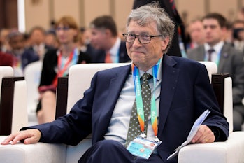 SHANGHAI, CHINA - NOVEMBER 05:  Microsoft founder Bill Gates attends a forum at the first China Inte...