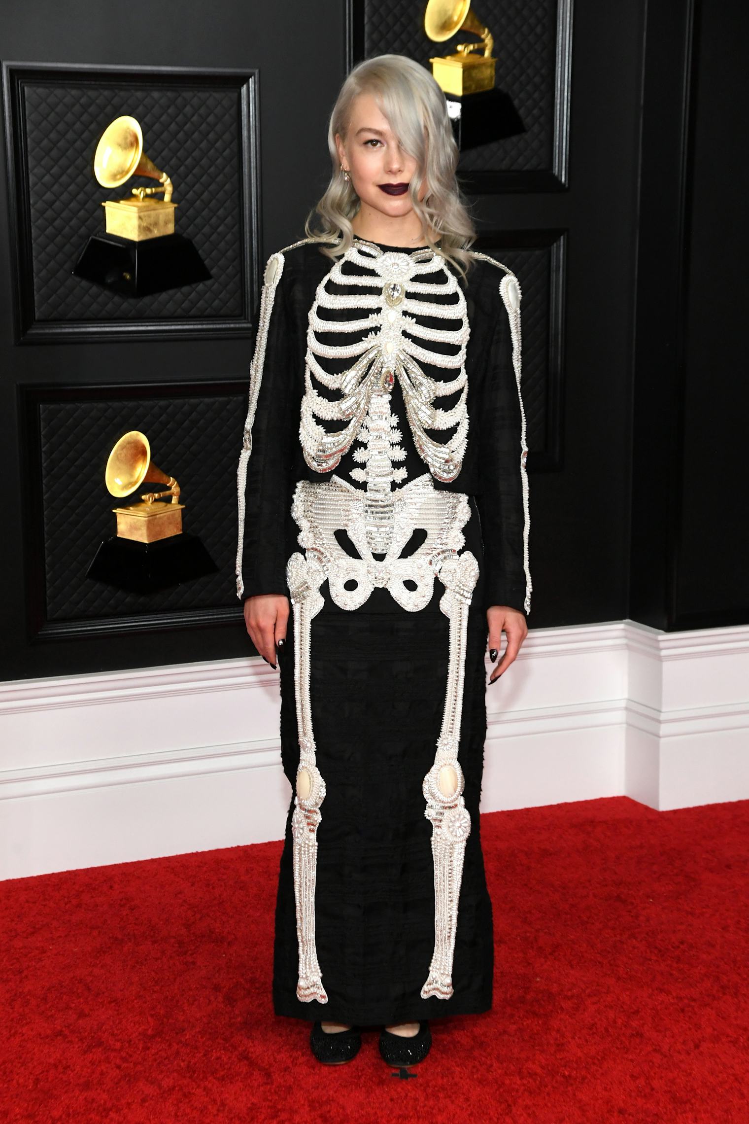 How To Buy Phoebe Bridgers' Skeleton Outfit For A Halloween Costume