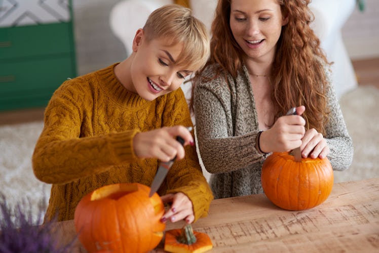 You and your friends can use these pumpkin carving puns for your Instagram captions.