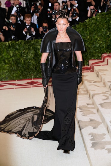 Bella Hadid attends Heavenly Bodies: Fashion & The Catholic Imagination Costume Institute Gala 