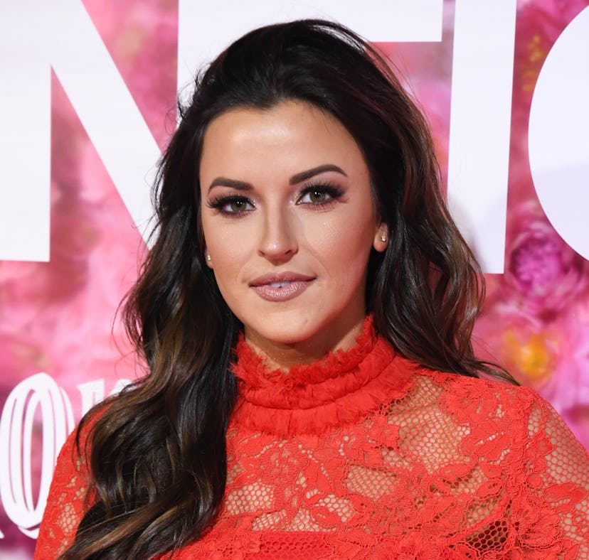 Bachelor in Paradise alum Tia Booth attends the premiere of Warner Bros. Pictures' "Isn't It Romanti...