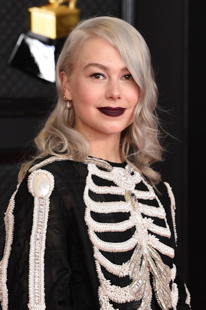 LOS ANGELES, CALIFORNIA - MARCH 14: Phoebe Bridgers attends the 63rd Annual GRAMMY Awards at Los Ang...